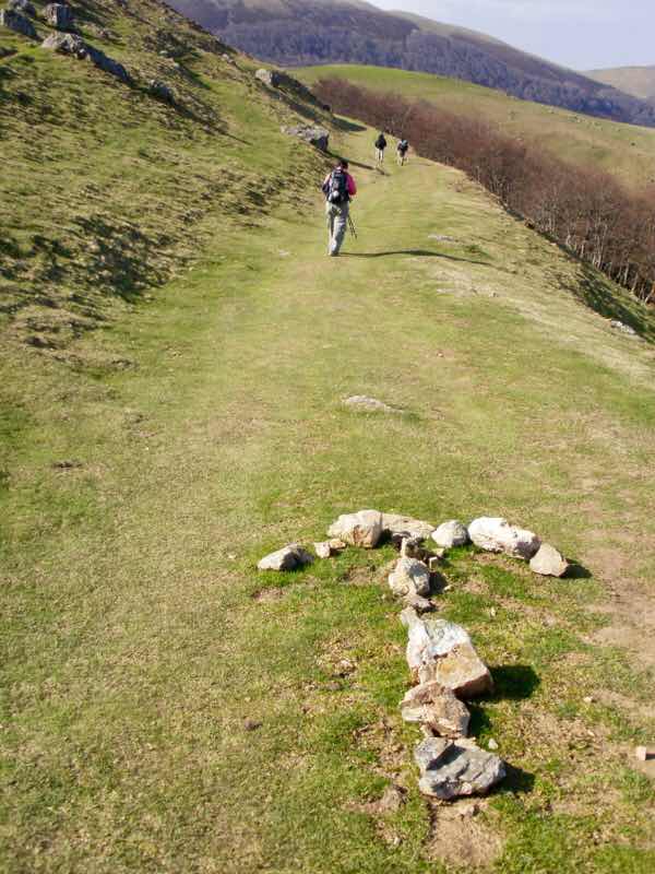 ピレネー石矢印