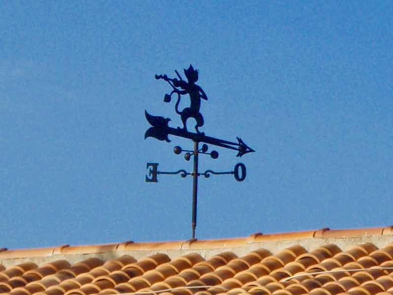 屋根の上バイオリンネコ