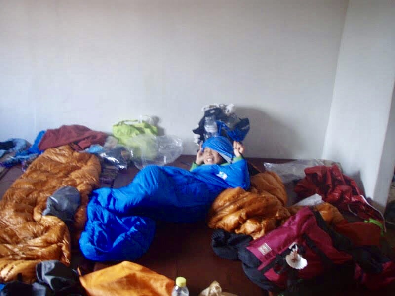 503トサントス床寝袋