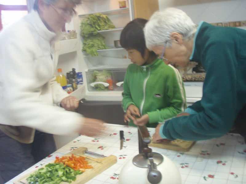 503パエリア作り伝