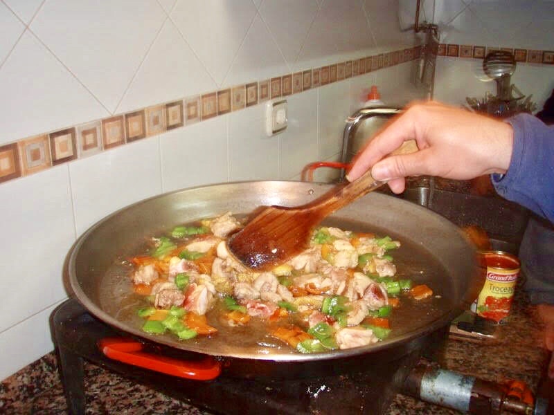 503パエリア炒め中