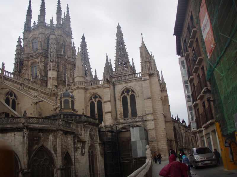 507ブルゴス大聖堂曇り空