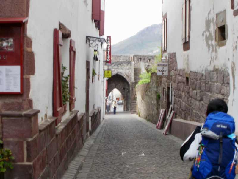 416サンジャンピエドポー門、カミーノ