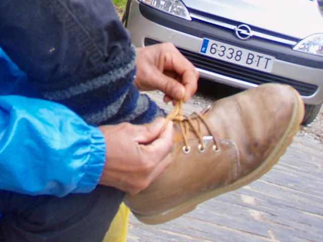 カミーノに適した靴、靴選び サンティアゴ巡礼の靴