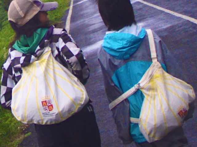 512カミーノ　ホタテリュック　ビラメンテロデ　カンポス