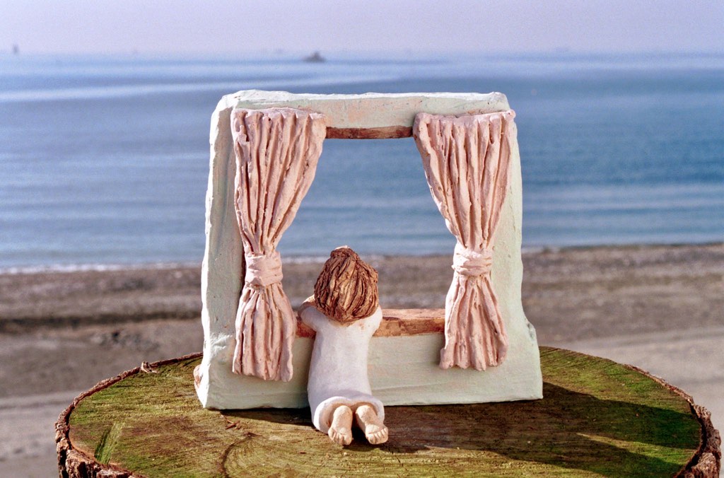 陶人形　お星さま、お願いがあるの　カミーノ