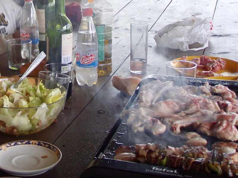 511ビラメンテロ・デ・カンポス カミーノ 羊鉄板焼き