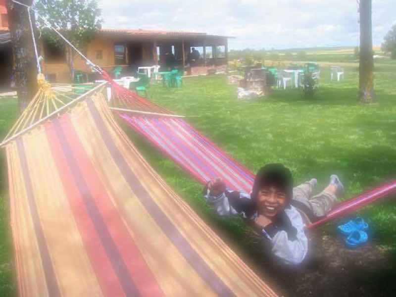 511ビラメンテロ・デ・カンポス アルベルゲ ハンモックダイブ2 食後