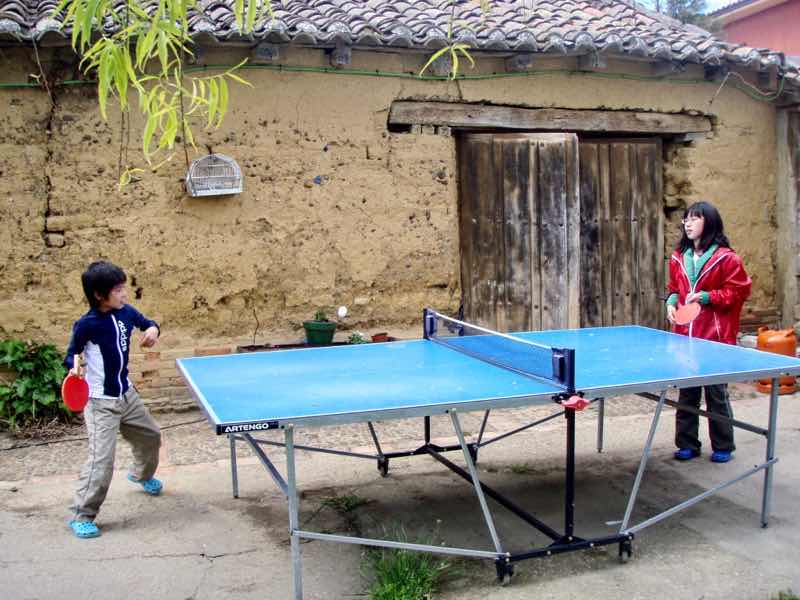 511ビラメンテロ・デ・カンポス カミーノ 卓球、アルベルゲ1.2