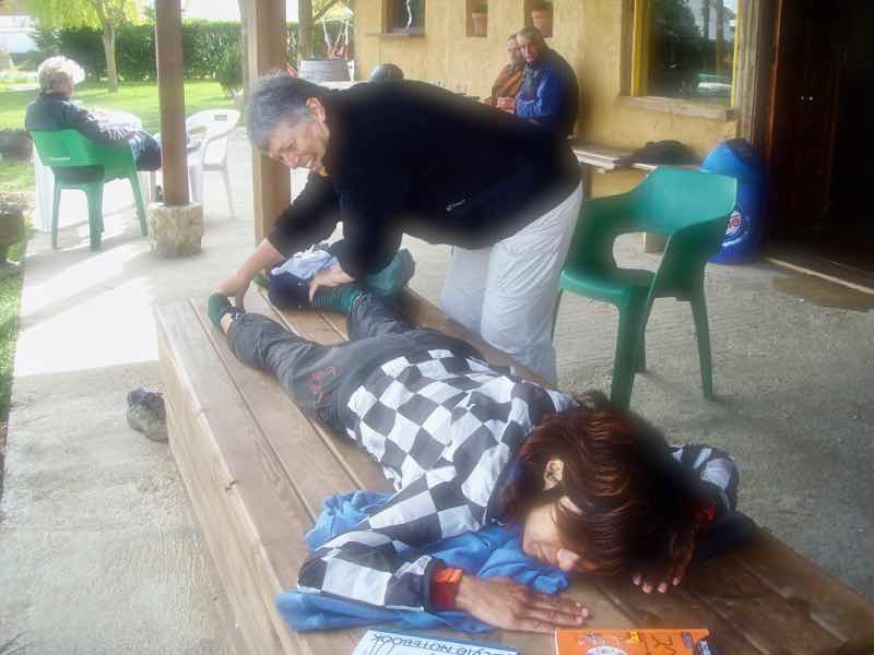 511ビラメンテロ・デ・カンポス カミーノ 指圧マッサージ、フランス人セラピスト