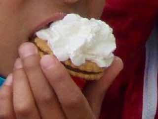 512 カルサディージャ・デ・ラ・クエッサ カミーノ　17km一本道　ビスケット生クリーム