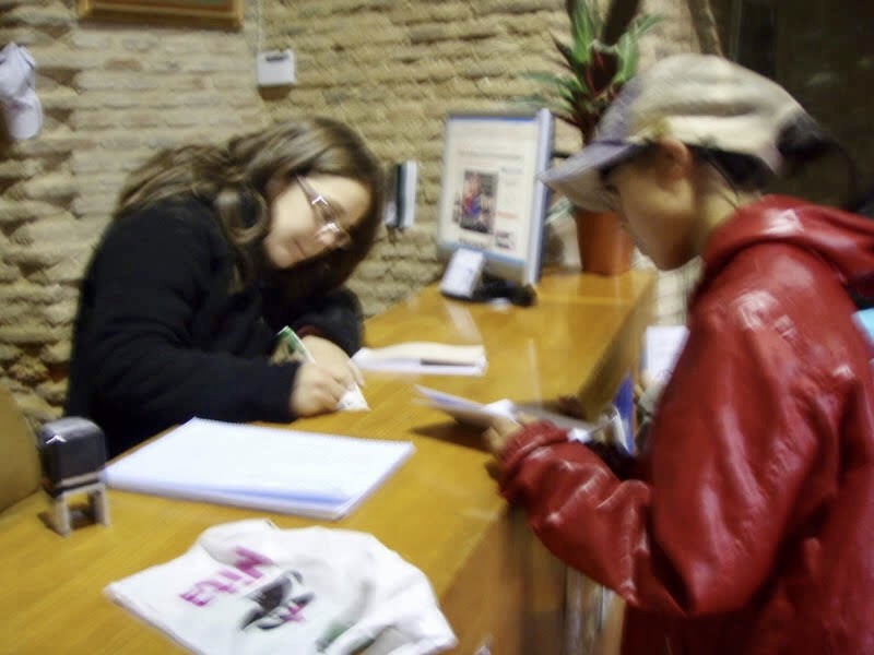 513 サアグーン アルベルゲ　教会　サンティアゴ巡礼　