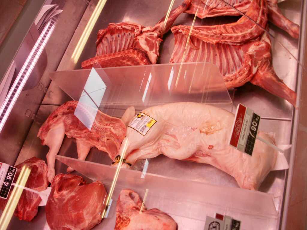 517カミーノ　leon レオン　豚肉　メルカド