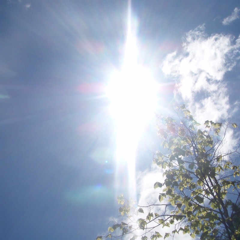 515カミーノ　マンリー　青空　光　サンティアゴ巡礼　