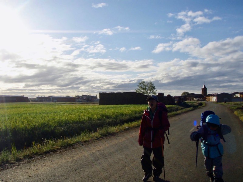 515カミーノ　マンリー　出発1 2 A サンティアゴ巡礼　