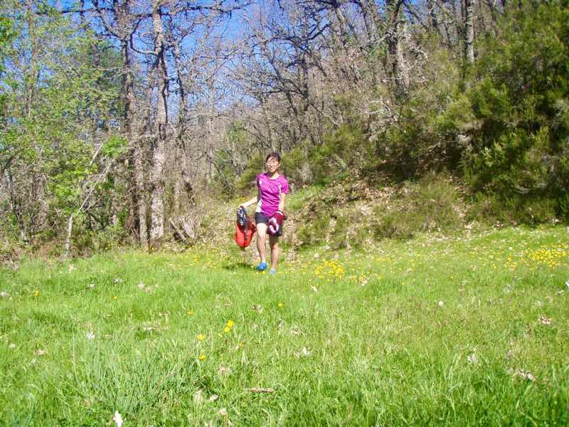 522 カミーノ マンヘリン 沢の水浴び 後1