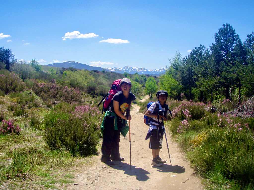 522 カミーノ マンヘリン 山道 12振り返り