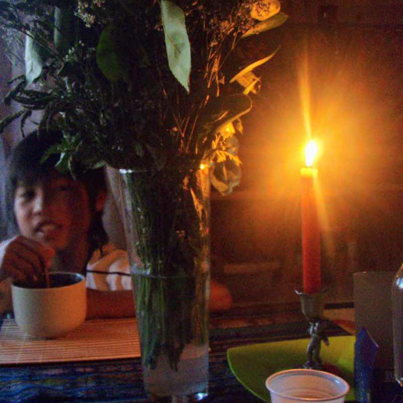 522 カミーノ マンヘリン ろうそく 花 サンティアゴ巡礼