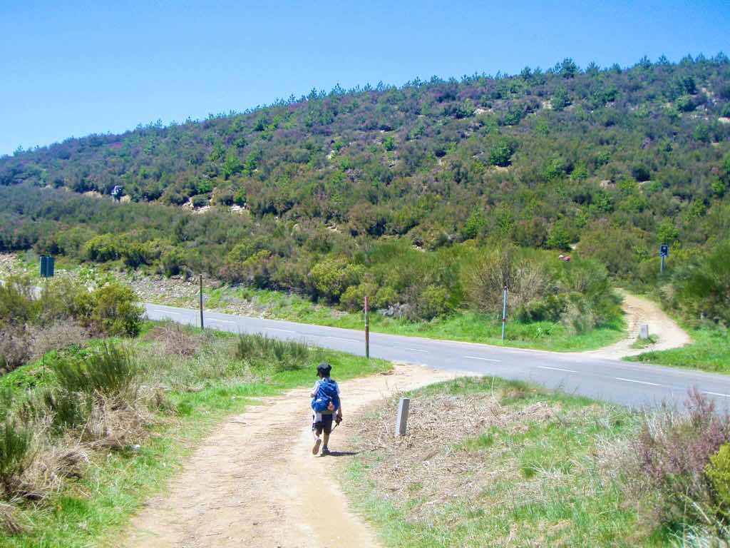522カミーノ マンヘリン 山 2 サンティアゴ巡礼