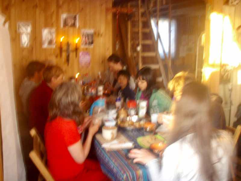 523マンハリン　カミーノ　アルベルゲ　朝ごはん