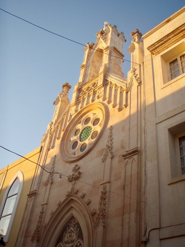 地中海　スペイン　メノルカ島　教会