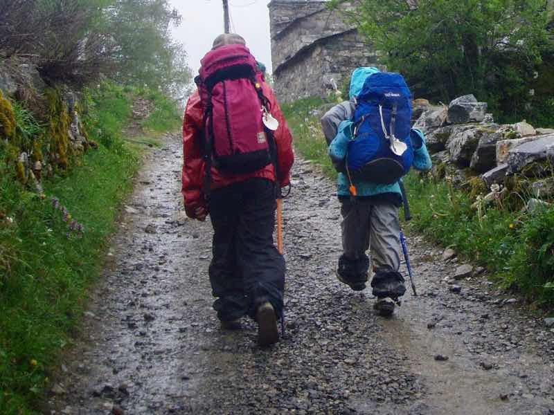 527 カミーノ　オスピタルデコンデサ　石垣両側