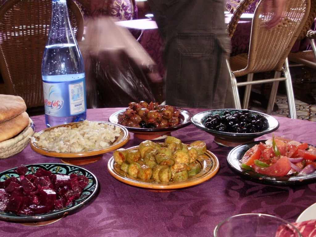 モロッコ　カサブランカ　高級料理