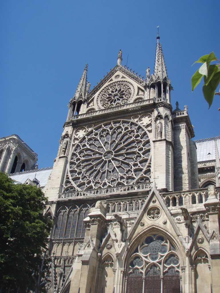 フランス　パリ　ノートルダム大聖堂