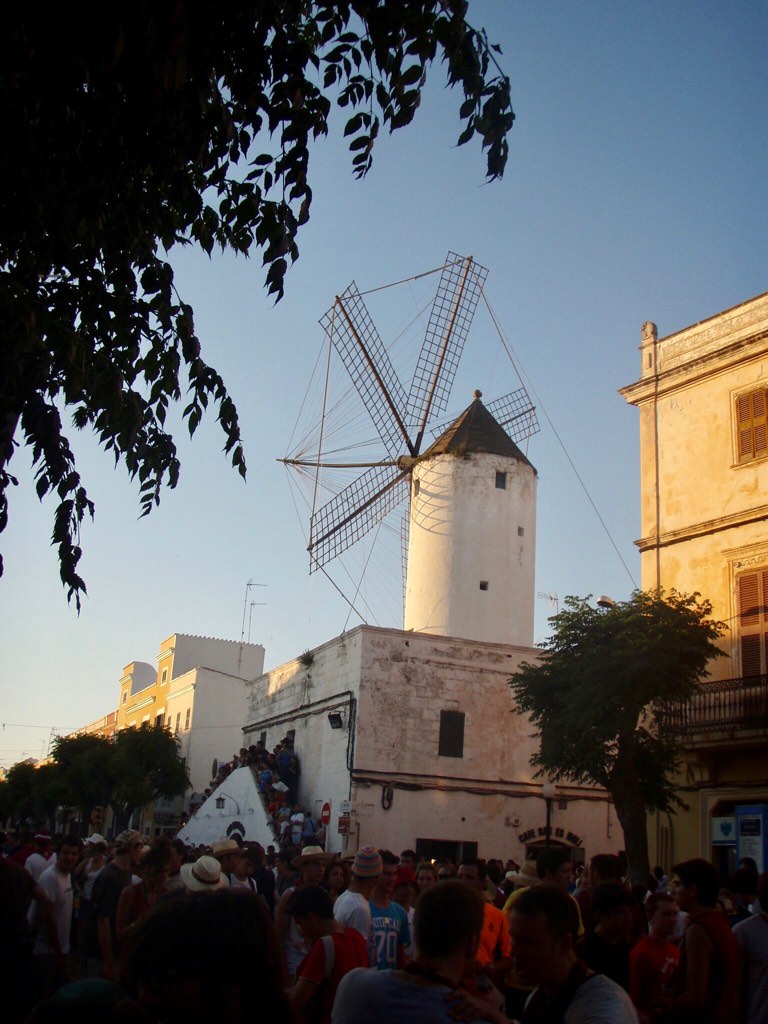 地中海　スペイン　メノルカ島　灯台