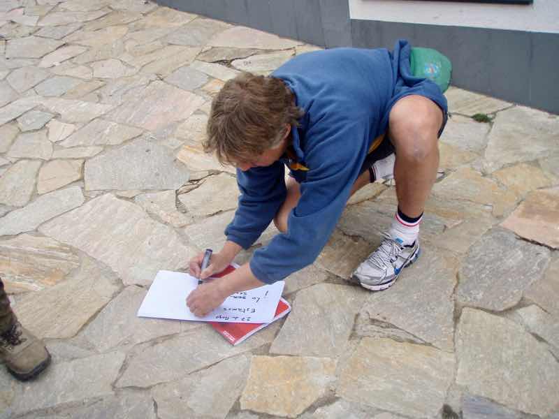 527 カミーノ　オスピタルデコンデサ　A書き置き