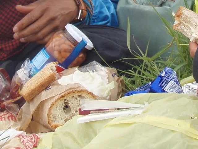 528 カミーノ　トリカステーリャ　草原ご飯