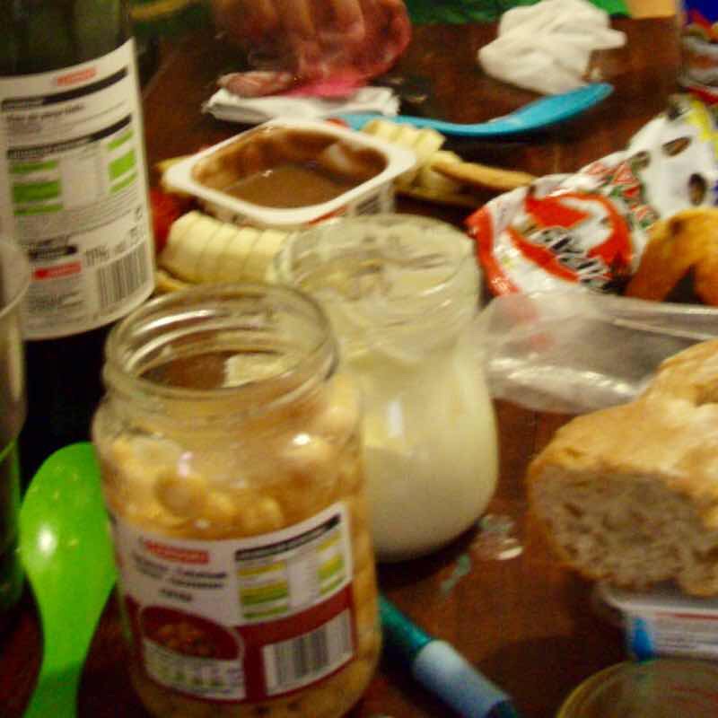 420 パンプローナ　ディナー豆