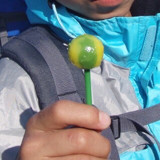 424 スペイン巡礼 町プエンテラレイナ チュッパチャプス