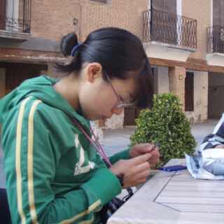 425 ロスアルコス バル1 スペイン アルベルゲ カミーノ