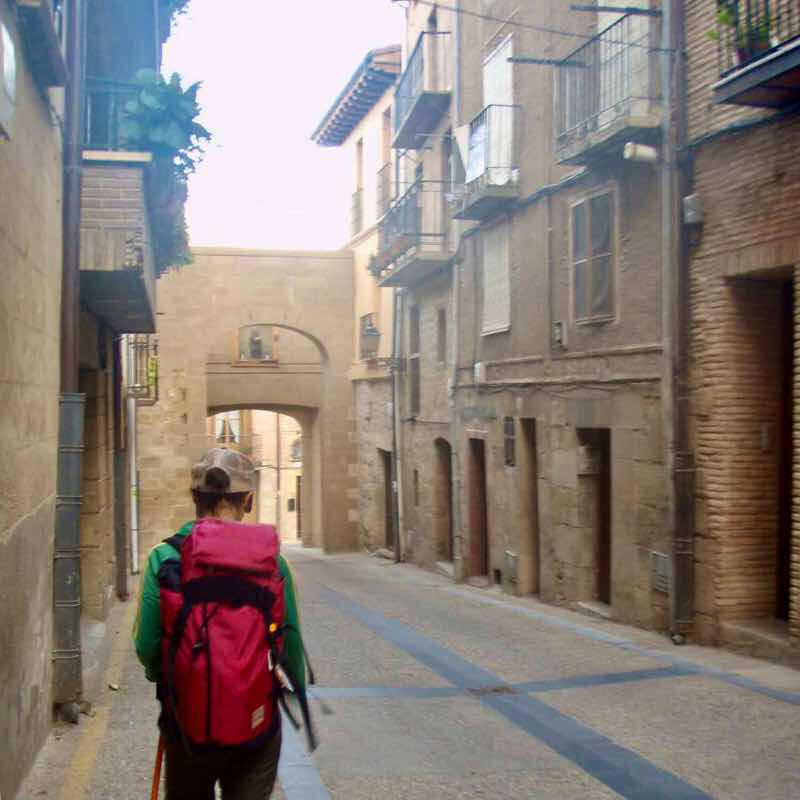 428ログローニョ　Logrono　Via a 街並み　1