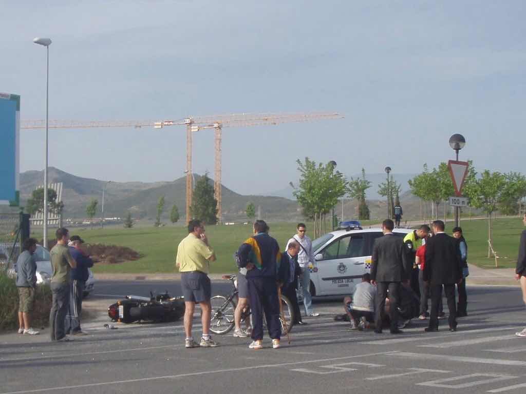 429 スペイン巡礼 子どもと海外 ナバラッテ 事故バイクnavarrete