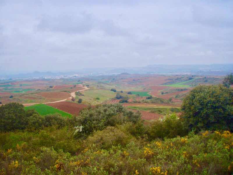 430 スペイン巡礼　風景　ナヘラ　子連れサンティアゴ巡礼