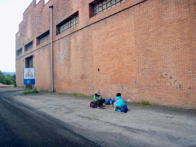 602 Camino カミーノ パラスデレイ papas de rai 向かう ポルトマリン朝食