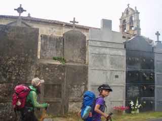 602 Camino カミーノ パラスデレイ papas de rai 向かう 墓