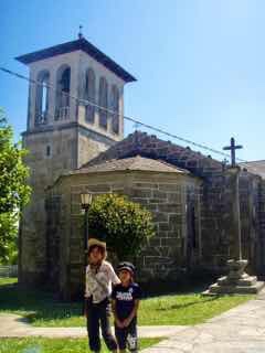 602 Camino カミーノ パラスデレイ papas de rai 向かう教会23