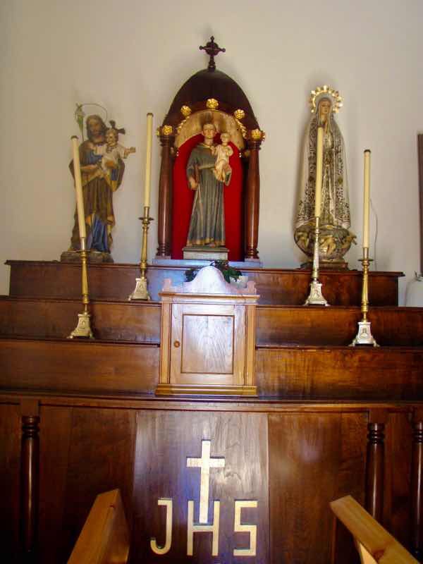 602 Camino カミーノ パラスデレイ papas de rai 向かう教会祭壇