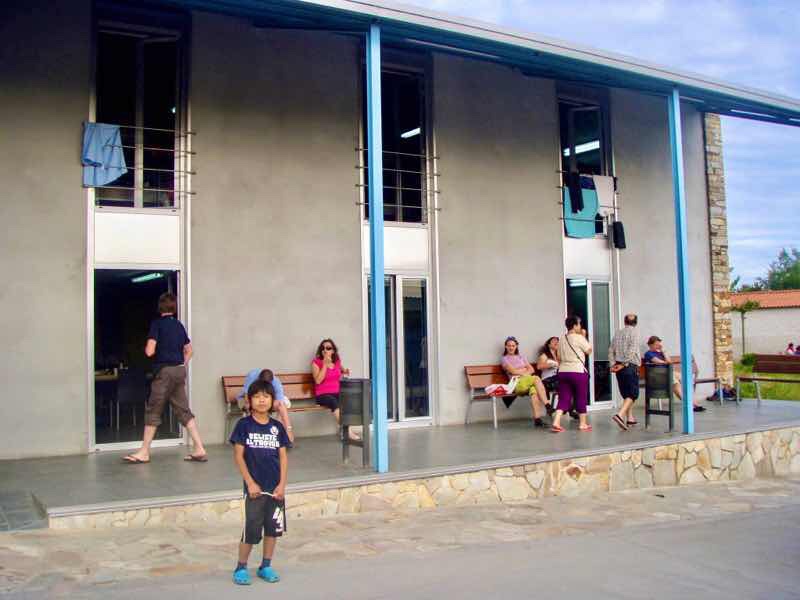 602 Camino カミーノ　パラスデレイ　papas de rai 向かう　アルベルゲ前2