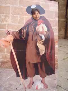 501 スペイン巡礼　カミーノ　子連れ海外　サント・ドミンゴ・デ・ラ・カルサーダ　ニワトリ3