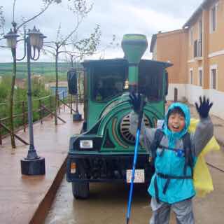 503 スペイン巡礼 サンティアゴ巡礼 カミーノ バル 機関車車