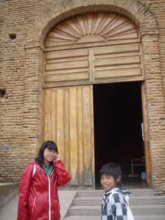 513 サアグーン　サンティアゴ巡礼　アルベルゲ入口