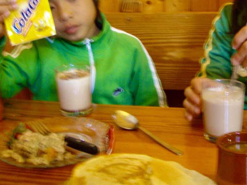 514 スペイン巡礼　camino 朝食　breakfast