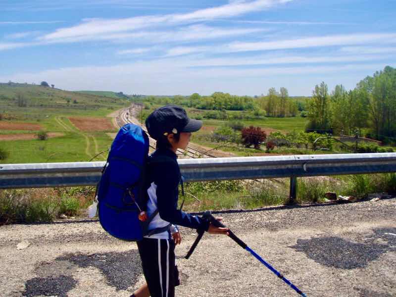 518 スペイン巡礼　camino dog マザリフェ　橋2