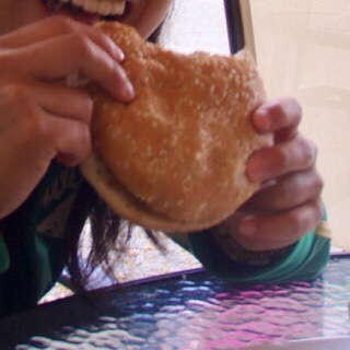 605スペイン巡礼　バーガー　サンティアゴ Santiago