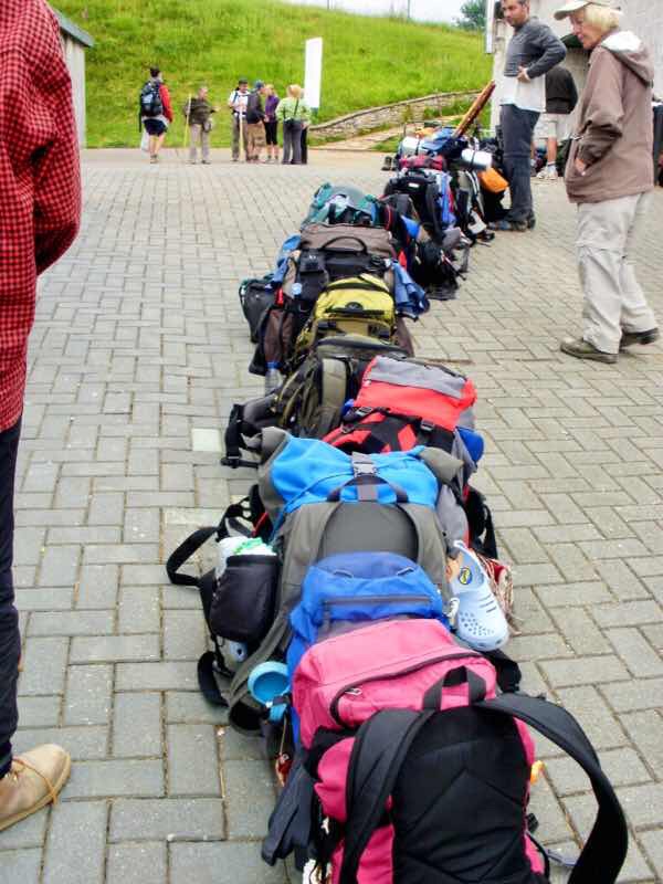 605スペイン巡礼　ゴゾアルベルゲバックパック　サンティアゴ Santiago