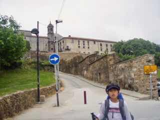 605スペイン巡礼　サンティアゴアルベルゲ 2Santiago 街　